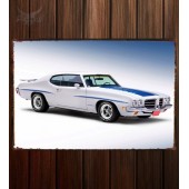 Металлическая табличка Pontiac LeMans GT Hardtop Coupe